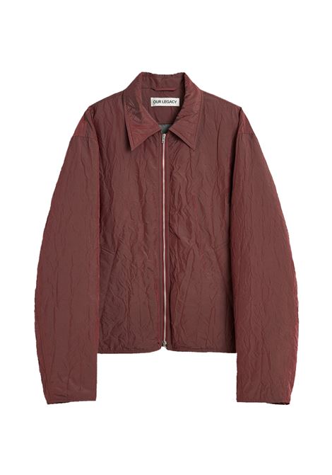 slight jacket man cherry OUR LEGACY | M4251SS